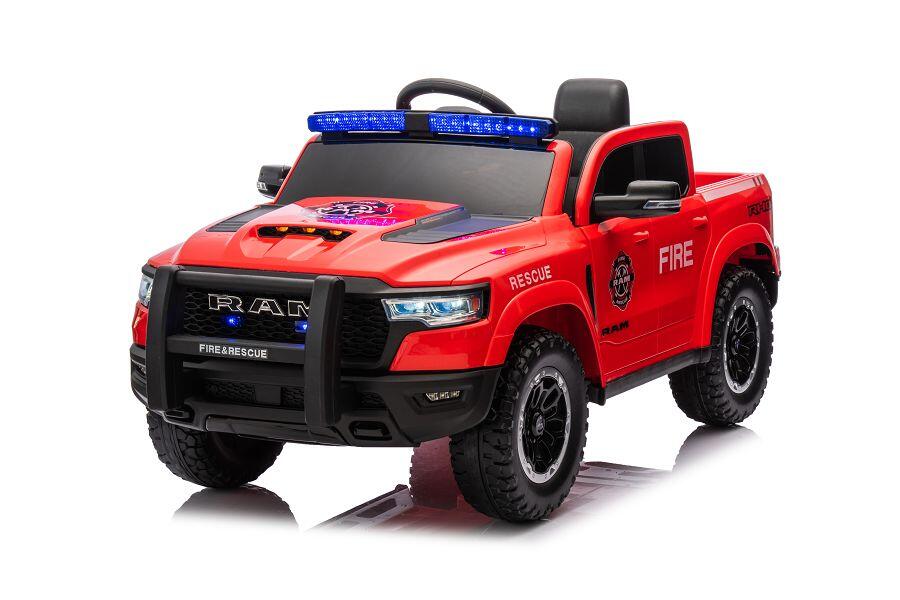 Der RAM 1500 Fire Rescue Truck ist ein richtig cooles Feuerwehrauto in knalligem rot - perfekt für alle kleinen Feuerwehrmänner und Feuerwehrfrauen! 