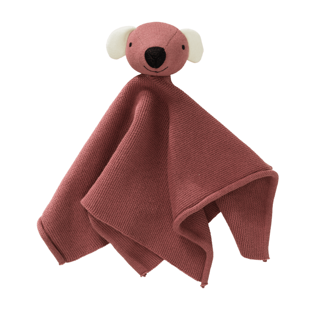 Hochwertiges Schnuffeltuch in Ash Rose aus GOTS zertifizierter Bio Baumwolle