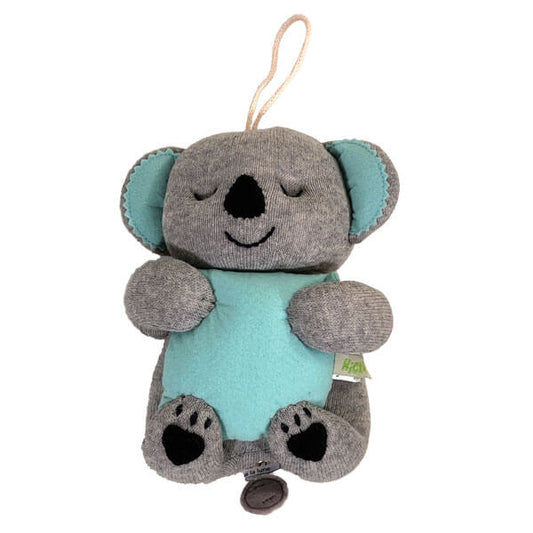 Hochwertige Spieluhr:süßer Koala in grau und türkis der LaLeLu spielt