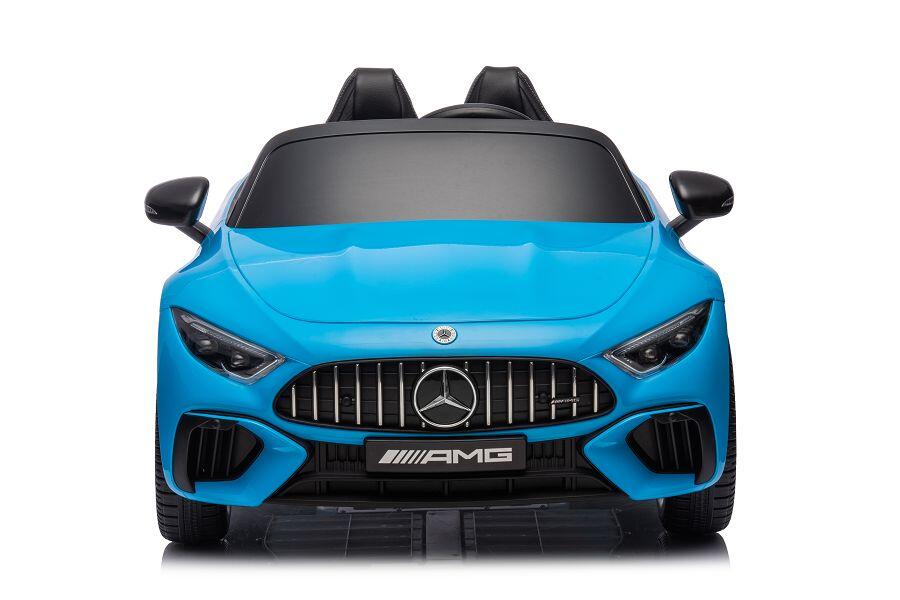 Schnittiger BMW AMG in blau mit Elektroantrieb für die kleinsten BMW-Fans 