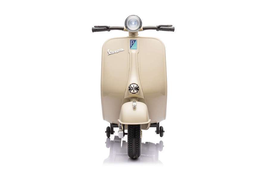 Sieht aus wie das Original: mit der schicken Vespa kann dein Kind cool durch die Stadt cruisen! 