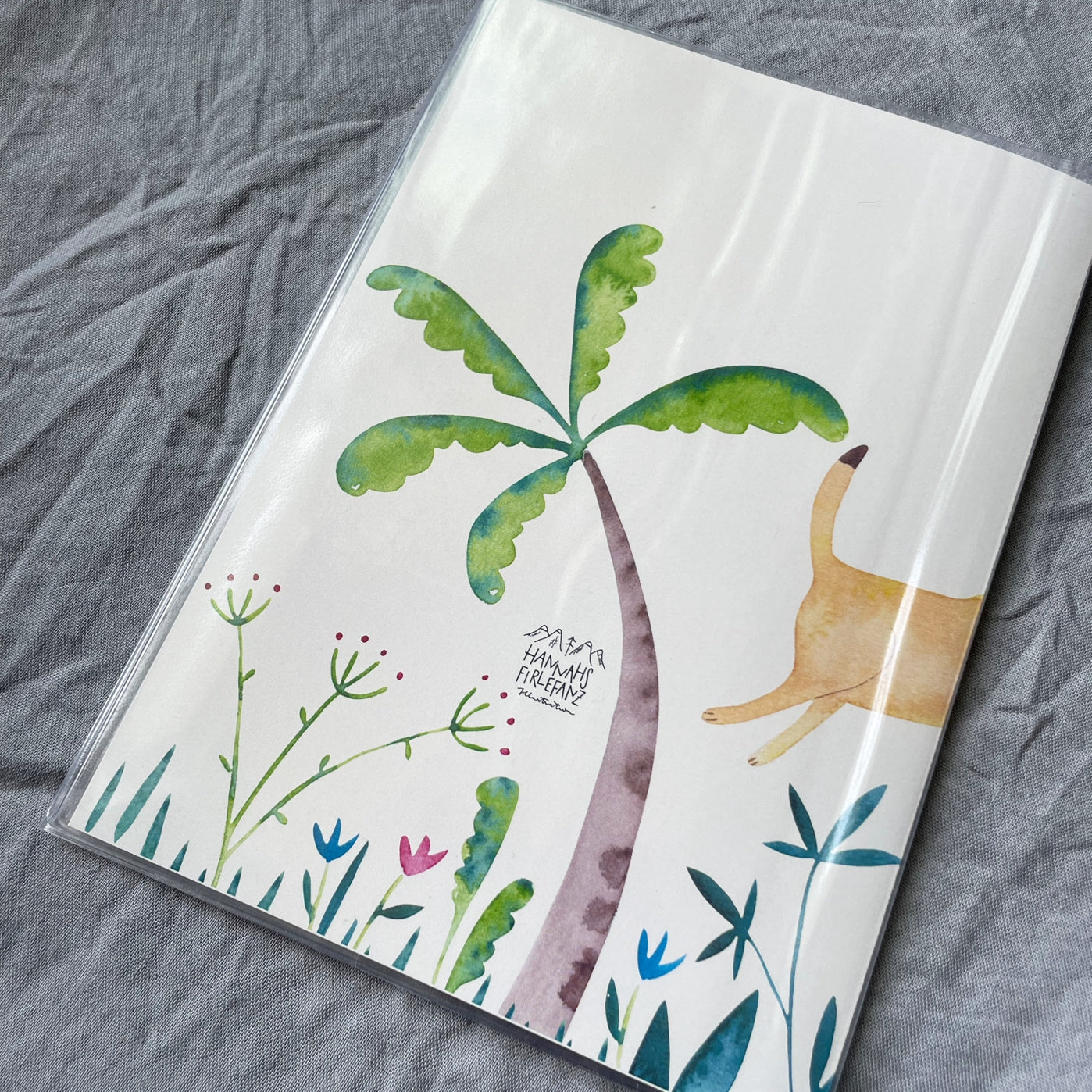 Hannahs Firlefanz - U-Heft Hülle mit Löwen-Design