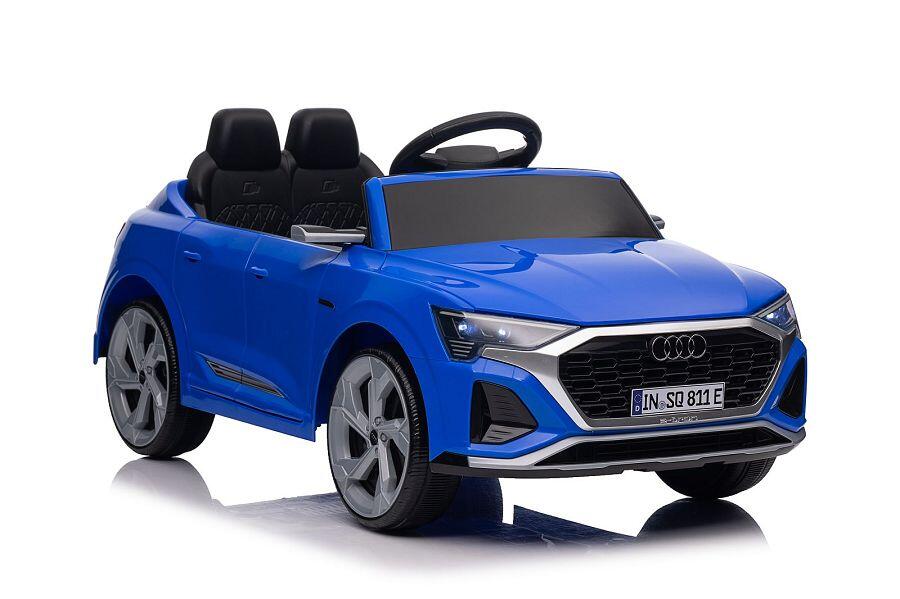 Kinderfahrzeug – Elektro Auto „Audi SQ8“ – lizenziert – 12V Akku und 2 Motoren- 2,4Ghz + MP3 + Leder + EVA