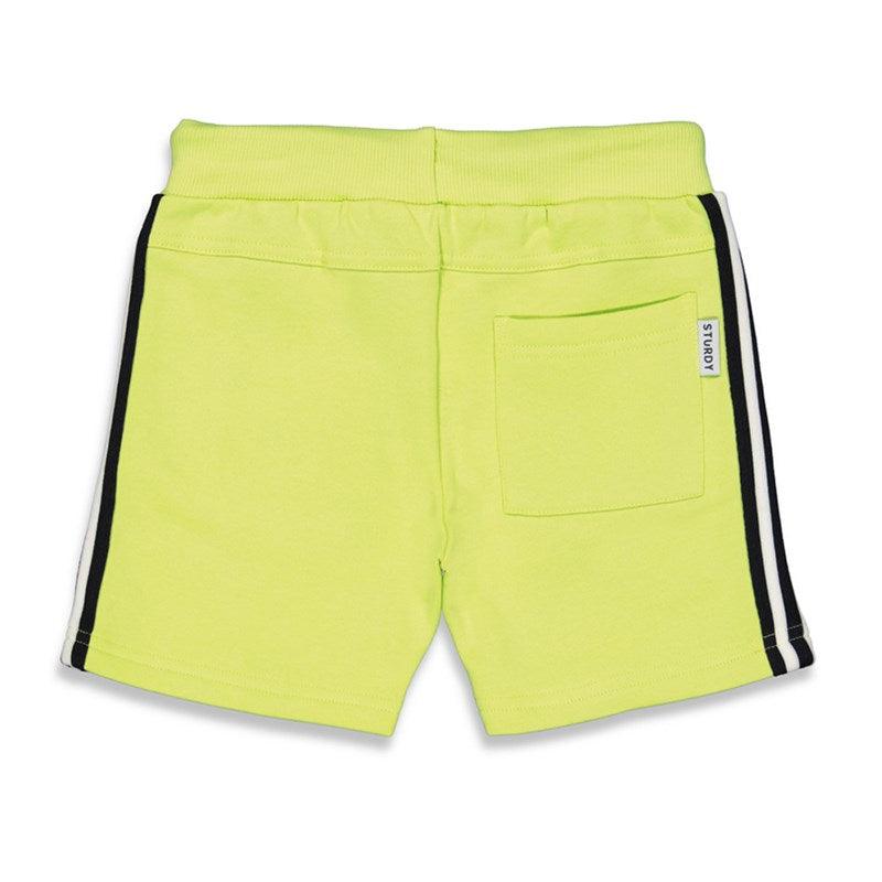 Sportliche gelbe Shorts für Jungen mit Kordelzug 