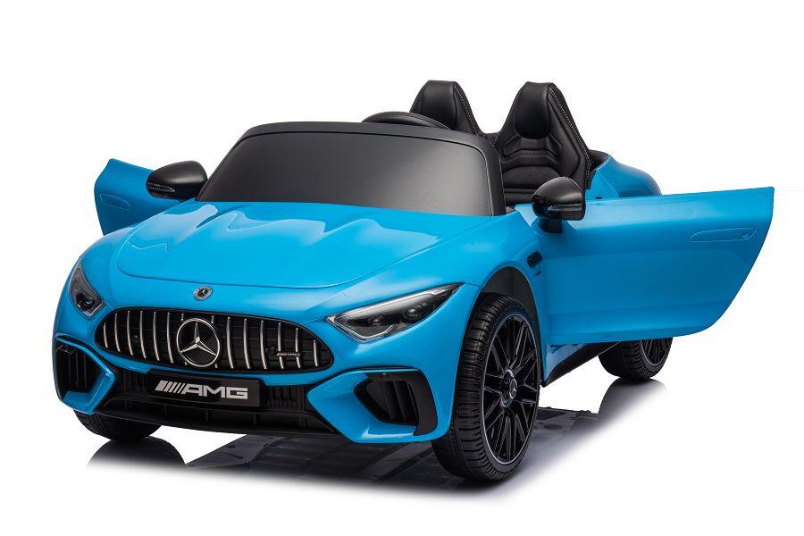 Schnittiger BMW AMG in blau mit Elektroantrieb für die kleinsten BMW-Fans 