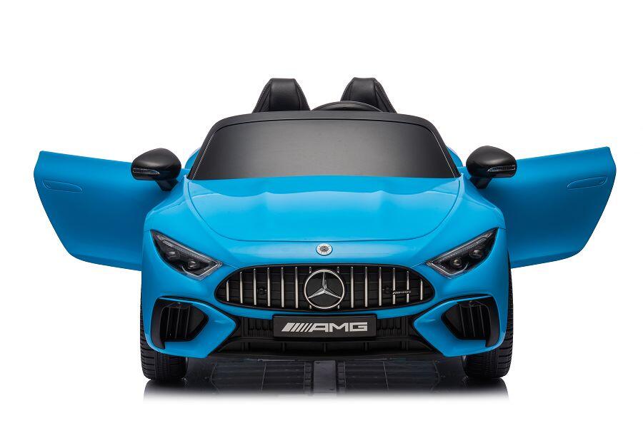 Schnittiger BMW AMG in blau mit Elektroantrieb für die kleinsten BMW-Fans 