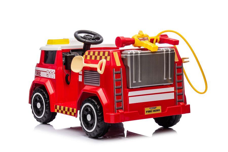 Schönes rotes Feuerwehrauto mit vielen tollen Extras für alle kleinen Feuerwehrmänner und Feuerwehrfrauen