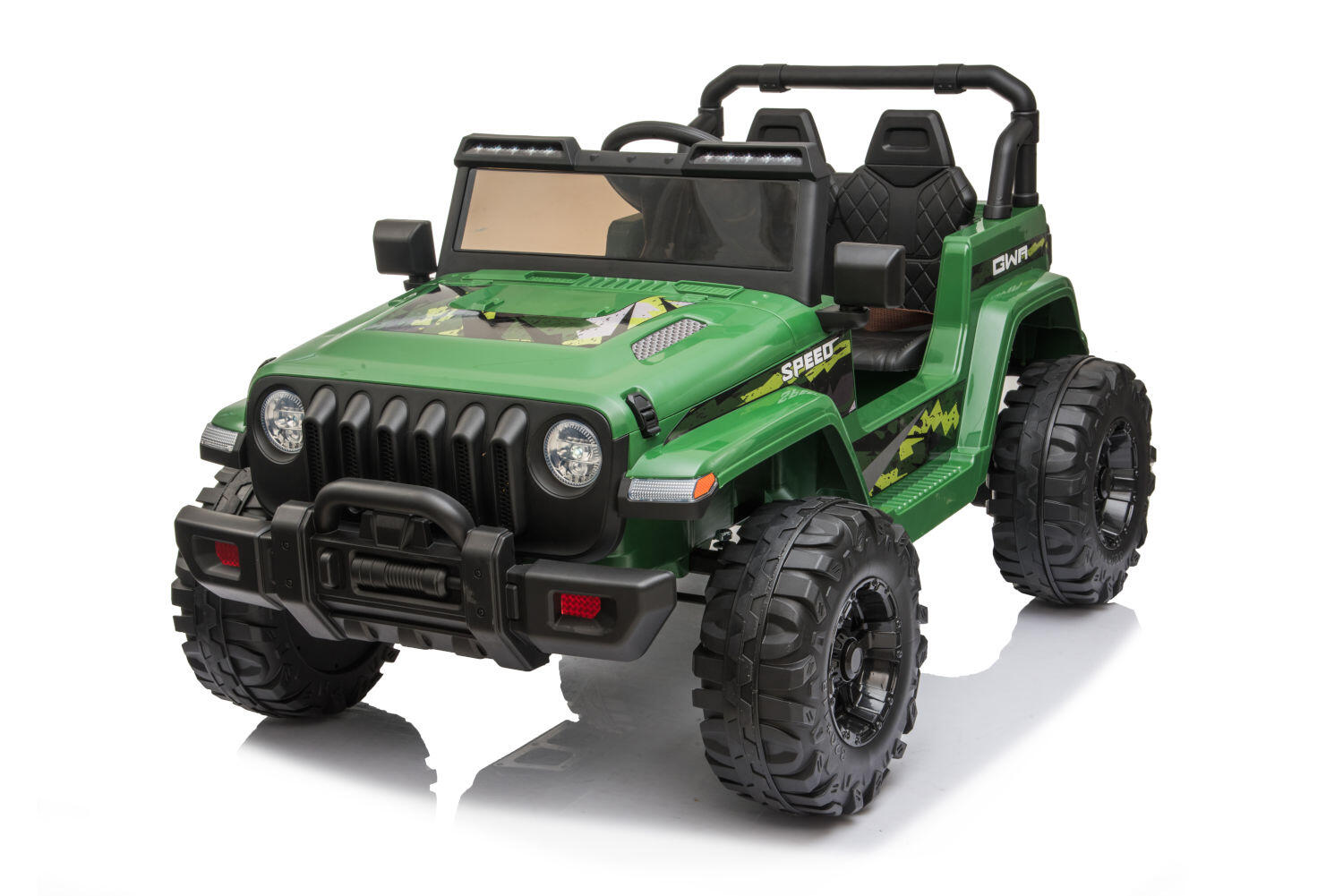 Cooles Offroad-Fahrzeug für Kinder mit Fernbedienung oder zum selbst steuern in Camouflage