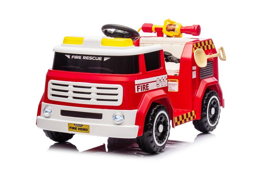 Schönes rotes Feuerwehrauto mit vielen tollen Extras für alle kleinen Feuerwehrmänner und Feuerwehrfrauen