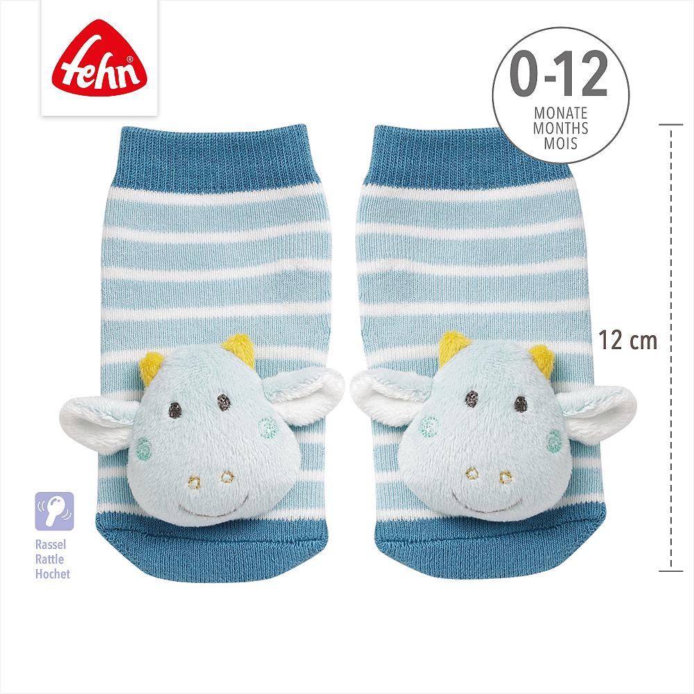 Die süßen rasselnden Socken regen die Babys zum Spielen und Greifen an und machen einfach richtig Spaß!