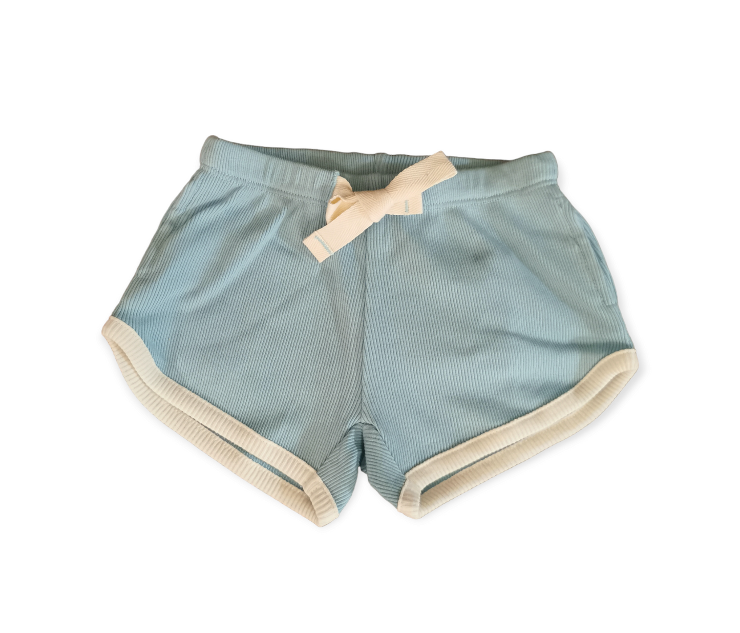 Little Green Radicals - Corn Silk Rib Essential Shorts