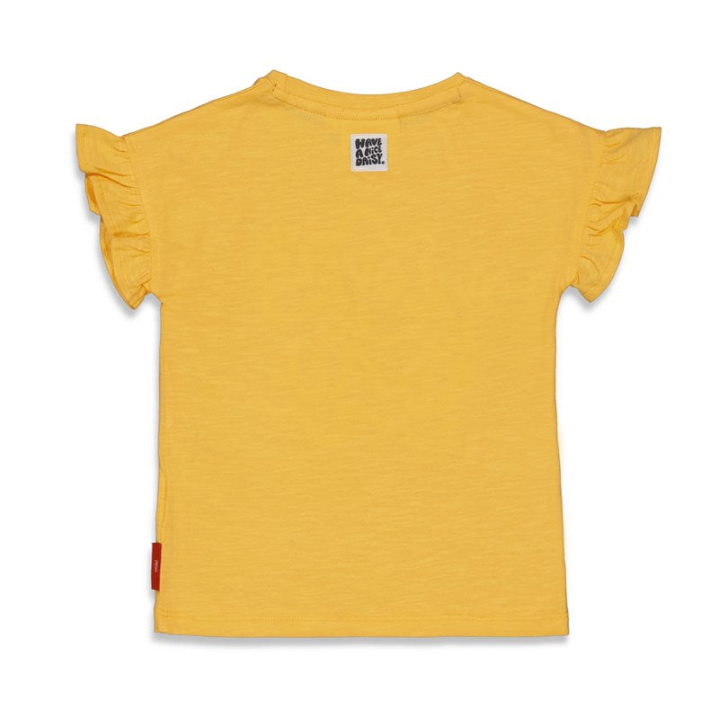 Jubel -  T-Shirt "Have A Nice Daisy" gelb