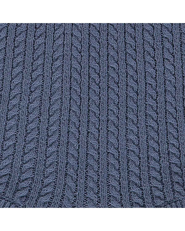 Schöne, weiche Strickjacke für Jungen in dunklem Blau aus Bio-Baumwolle 