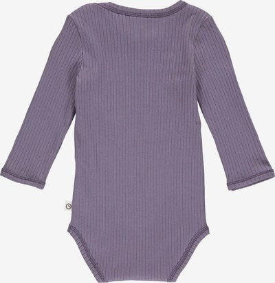Müsli by Green Cotton - Feinripp Langarm-Body lavendel